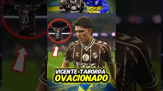 Vicente taborda se fué ovacionado por la gente de platense y termino siendo el goleador del torneo Vicente taborda se fué ovacionado por la gente de platense y termino siendo el goleador del torneo