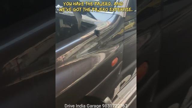Pajero garage work Pajero garage work