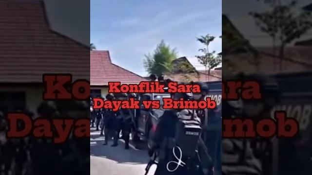 Konflik sara dayak vs brimob : kisah nyata sampit 2001 Konflik sara dayak vs brimob : kisah nyata sampit 2001