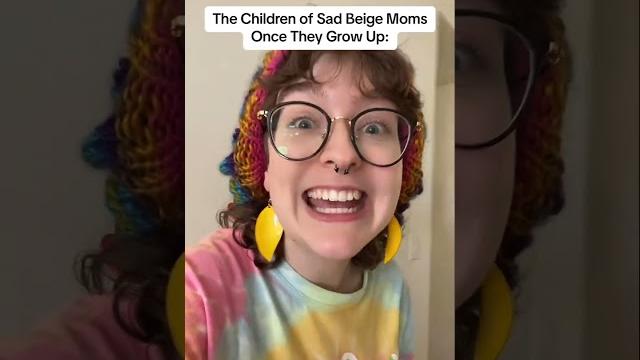 When sad beige children grow up #shorts When sad beige children grow up #shorts