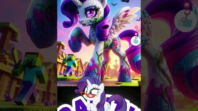 Ai draws minecraft zombie my little pony Ai draws minecraft zombie my little pony