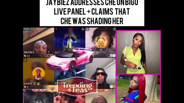 Jaybiez confronts weluvche on bigo live panel Jaybiez confronts weluvche on bigo live panel