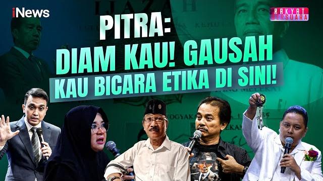 Pitra panas bawa borgol, roy suryo bandingkan 3 ijazah dengan milik jokowi | rakyat bersuara | 03/06 Pitra panas bawa borgol, roy suryo bandingkan 3 ijazah dengan milik jokowi | rakyat bersuara | 03/06