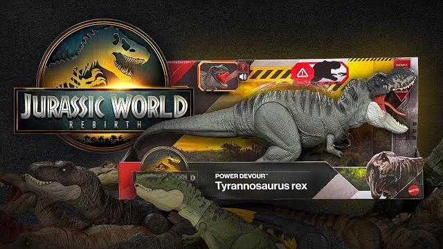 Jurassic world rebirth power devour t-rex comparison review: all rex toys! / collectjurassic.com Jurassic world rebirth power devour t-rex comparison review: all rex toys! / collectjurassic.com