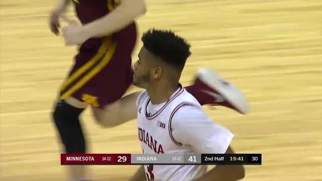 Juwan morgan dunk vs. minnesota Juwan morgan dunk vs. minnesota