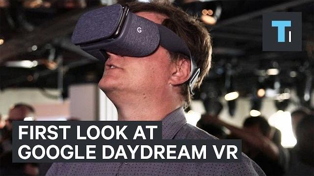 First look at google's new daydream vr headset First look at google's new daydream vr headset