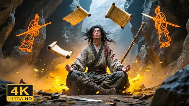 Cave miracle! dying man finds lost martial arts manual on wall, masters supreme skills! Cave miracle! dying man finds lost martial arts manual on wall, masters supreme skills!