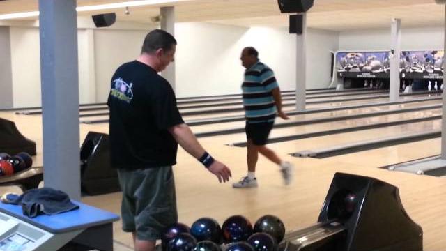 Ian bacon blows. ...a spare attempt Ian bacon blows. ...a spare attempt