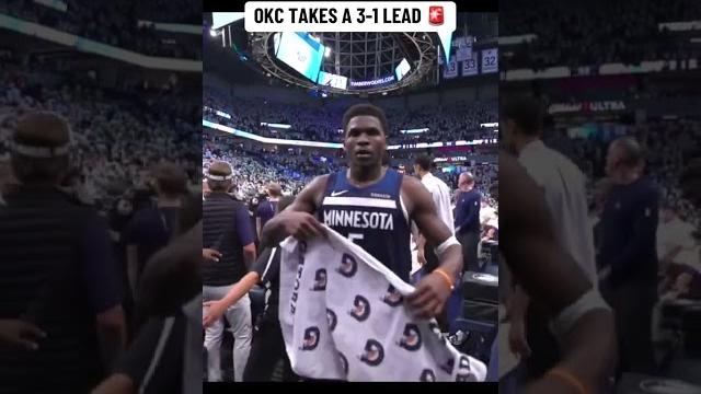 The thunder are one win from the nba finals The thunder are one win from the nba finals