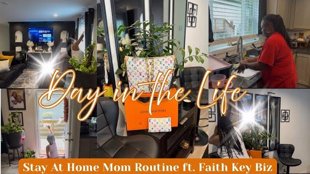 Day in the life: my stay at home mom routine ft.faithkeybiz #vlog #cleaning #lifestyle #shopping Day in the life: my stay at home mom routine ft.faithkeybiz #vlog #cleaning #lifestyle #shopping