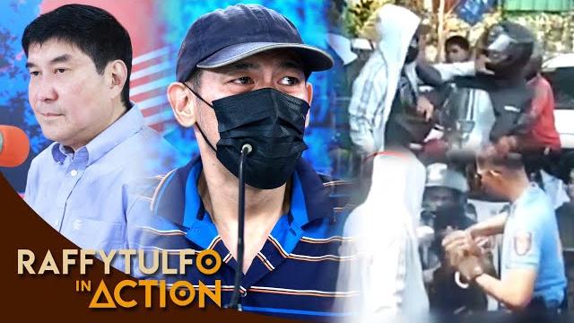 Rider na nakagirian ng pulis, humarap sa rtia! Rider na nakagirian ng pulis, humarap sa rtia!