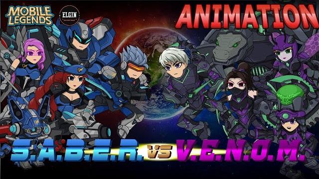 Mobile legends animation - s.a.b.e.r. vs v.e.n.o.m. (uncut) Mobile legends animation - s.a.b.e.r. vs v.e.n.o.m. (uncut)