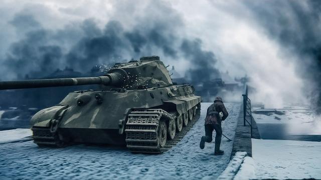 When king tigers pushed into the bulge When king tigers pushed into the bulge