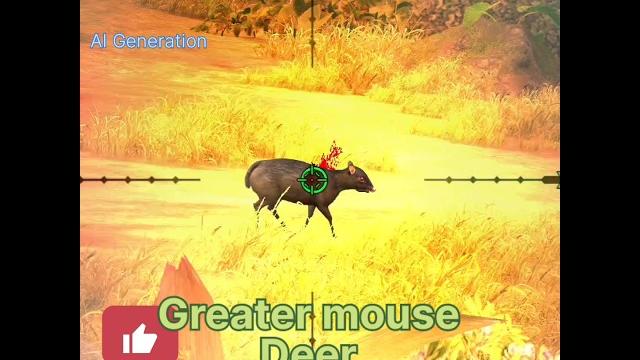Greater mouse deer hunt #hunting #animals Greater mouse deer hunt #hunting #animals
