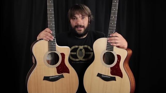 Taylor 114ce vs 214ce - can you hear the difference? Taylor 114ce vs 214ce - can you hear the difference?