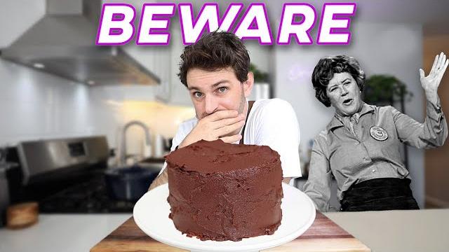 This julia child chocolate cake is dangerous This julia child chocolate cake is dangerous