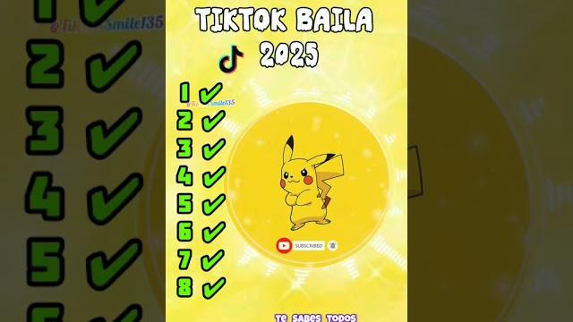 Si te sabes el tiktok baila! 2025│nuevos trends de tiktok│bailando tik tok #2025 #tiktok Si te sabes el tiktok baila! 2025│nuevos trends de tiktok│bailando tik tok #2025 #tiktok