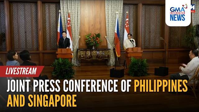 Live: joint press conference of philippines and singapore... | gma integrated news - replay Live: joint press conference of philippines and singapore... | gma integrated news - replay