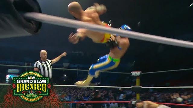 Mascara dorada, ricochet, hologram, & lio rush take to the skies | aew grand slam mexico, 6/18/25 Mascara dorada, ricochet, hologram, & lio rush take to the skies | aew grand slam mexico, 6/18/25