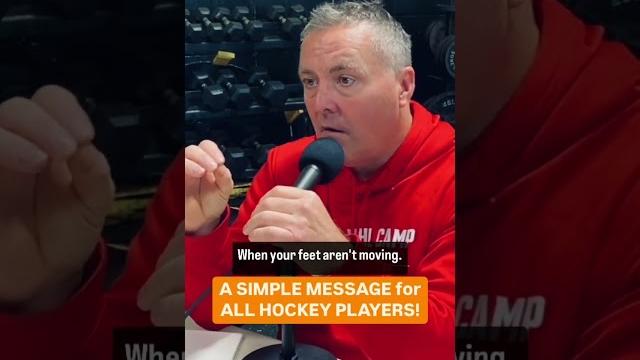 A simple message for all hockey players! A simple message for all hockey players!