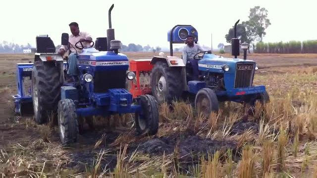 Ford 3600 vs farmtrac 70 | rotavator 7ft Ford 3600 vs farmtrac 70 | rotavator 7ft