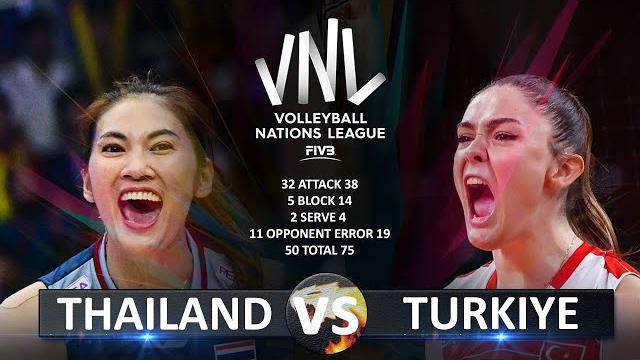 Thailand vs turkiye | women's vnl 2023 Thailand vs turkiye | women's vnl 2023