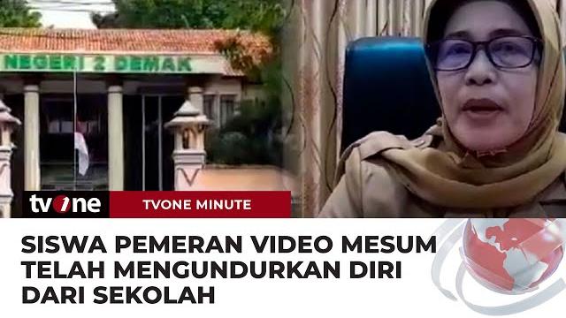 Viral! 2 pelajar mesum di sekolah, siswa pemeran video tak senonoh mengundurkan diri | tvone minute Viral! 2 pelajar mesum di sekolah, siswa pemeran video tak senonoh mengundurkan diri | tvone minute