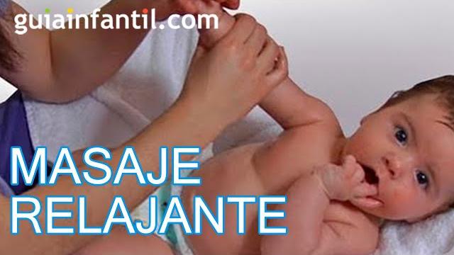 Masaje relajante para el bebé, aprende a hacerlo Masaje relajante para el bebé, aprende a hacerlo