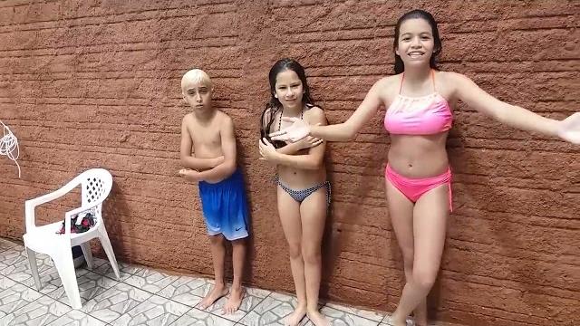 Desafio na piscina Desafio na piscina
