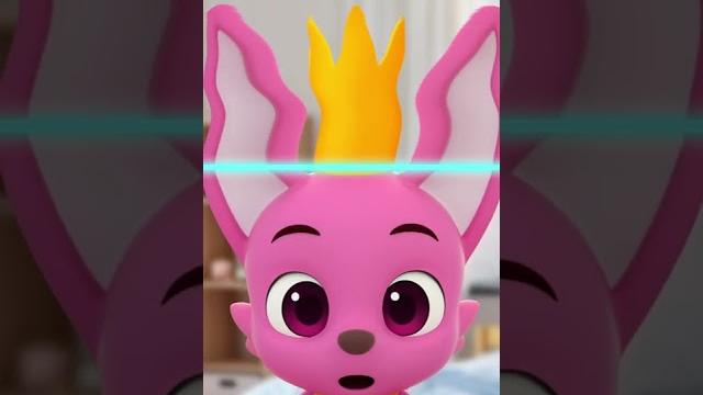 Pinkfong's got long ears! Pinkfong's got long ears!