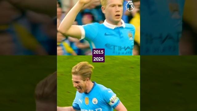 De bruyne goals ten years apart De bruyne goals ten years apart