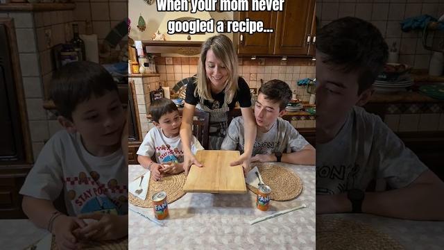 When your mom never googled a recipe... #funny #son #mom #lol #comedy #cooking #disaster When your mom never googled a recipe... #funny #son #mom #lol #comedy #cooking #disaster
