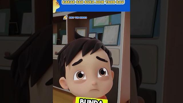 Adik bau badan pasti kakak auto gak suka | disuruh mandi bunda dapat hadiah - riko the series Adik bau badan pasti kakak auto gak suka | disuruh mandi bunda dapat hadiah - riko the series