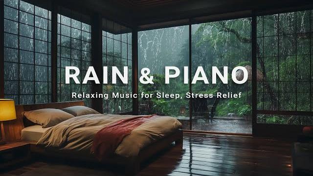 Relaxing music with rain sounds & piano | healing sleep music for inner peace, stress relief, calm Relaxing music with rain sounds & piano | healing sleep music for inner peace, stress relief, calm