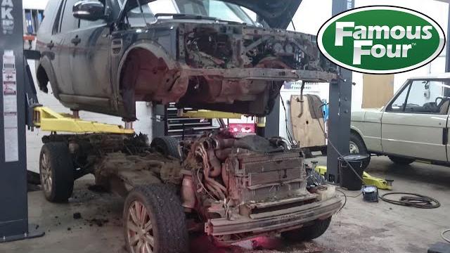 Land rover discovery 4 body removal (for turbo change) Land rover discovery 4 body removal (for turbo change)