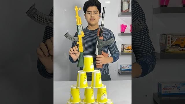 Three pistol toys gun unboxing & testing Three pistol toys gun unboxing & testing