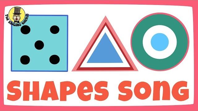 Shapes song for kids | the singing walrus Shapes song for kids | the singing walrus