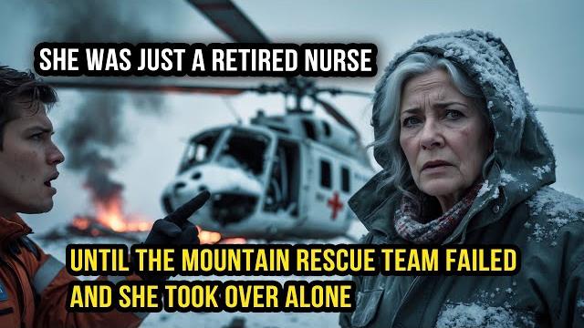 She was just a retired nurse — until the mountain rescue team failed and she took over alone She was just a retired nurse — until the mountain rescue team failed and she took over alone