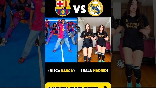 Barcelona vs real madrid - song battle Barcelona vs real madrid - song battle