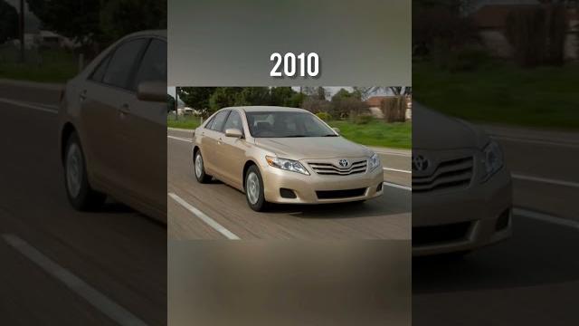 Evolution of toyota camry ( 1983 - 2022 )#shorts Evolution of toyota camry ( 1983 - 2022 )#shorts