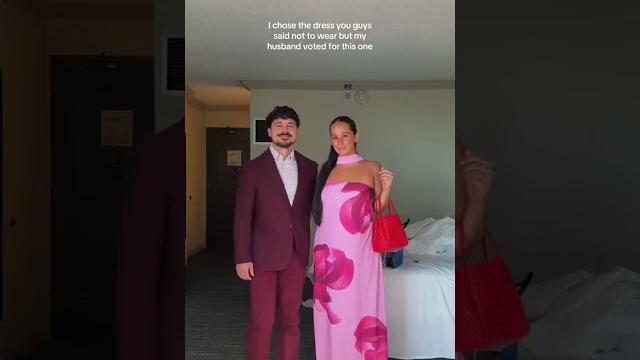 Chose the dress my husband voted for #weddingguestoutfitideas #wedding #viralvideo #summerfashion Chose the dress my husband voted for #weddingguestoutfitideas #wedding #viralvideo #summerfashion