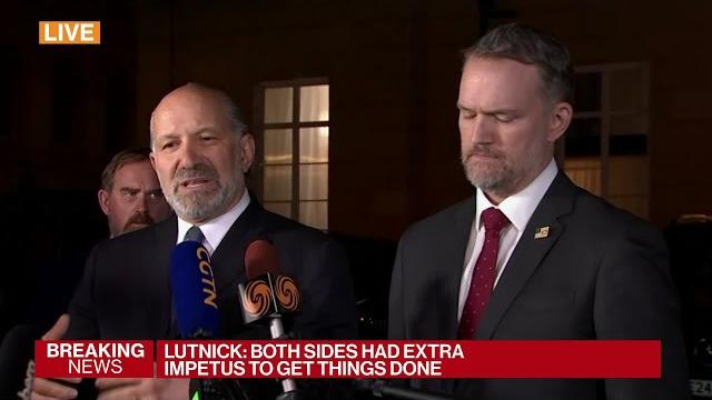 Lutnick: trump needs to approve plan between us, china to ramp down trade tensions (reporter q&a) Lutnick: trump needs to approve plan between us, china to ramp down trade tensions (reporter q&a)