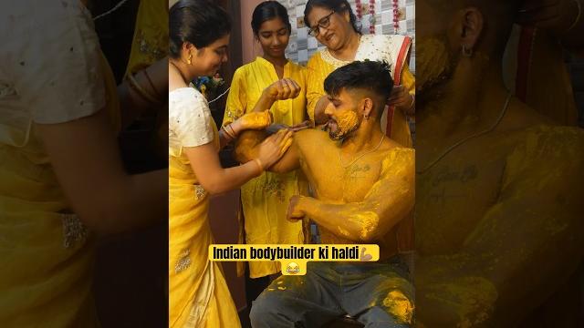 Watch till the end bodybuilder mummy be like #haldi #bodybuilder #comedyvideo #haldiceremony Watch till the end bodybuilder mummy be like #haldi #bodybuilder #comedyvideo #haldiceremony