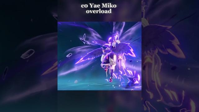 C0 yae miko overload #shorts #genshinimpact C0 yae miko overload #shorts #genshinimpact