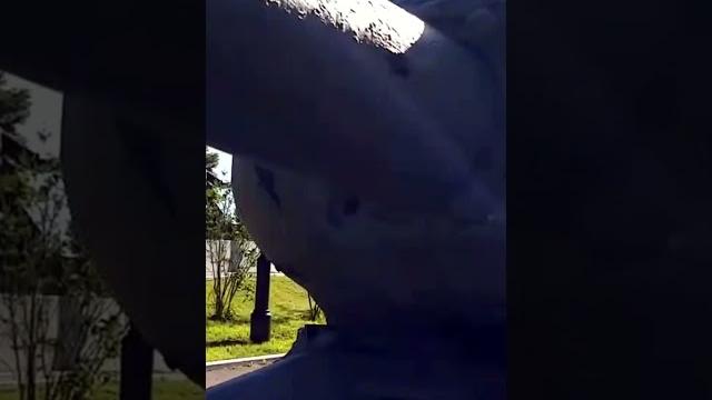 Is-2 tank punctured by shells Is-2 tank punctured by shells