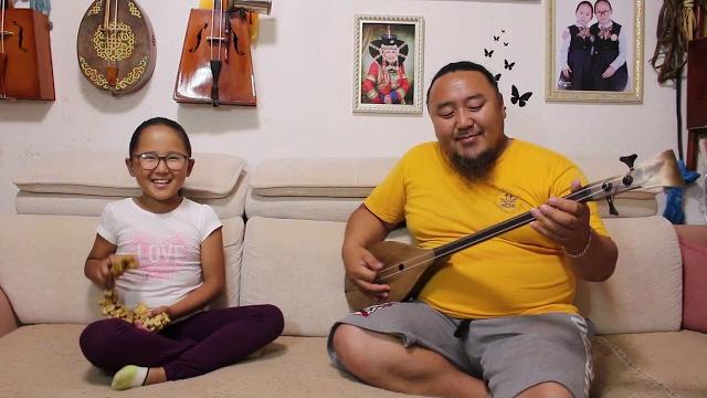 Mongolian throat singing with my daughter Mongolian throat singing with my daughter