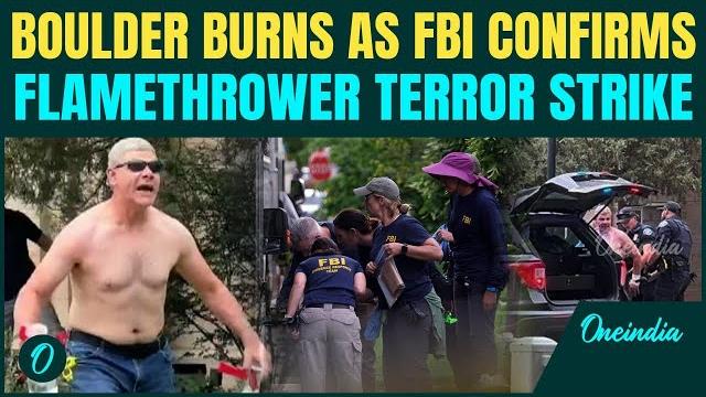 Us breaking: colorado suspect screams free palestine, torches jewish protesters with molotov at mall Us breaking: colorado suspect screams free palestine, torches jewish protesters with molotov at mall