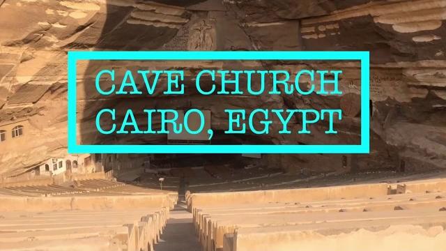 Cave church in cairo, egypt Cave church in cairo, egypt