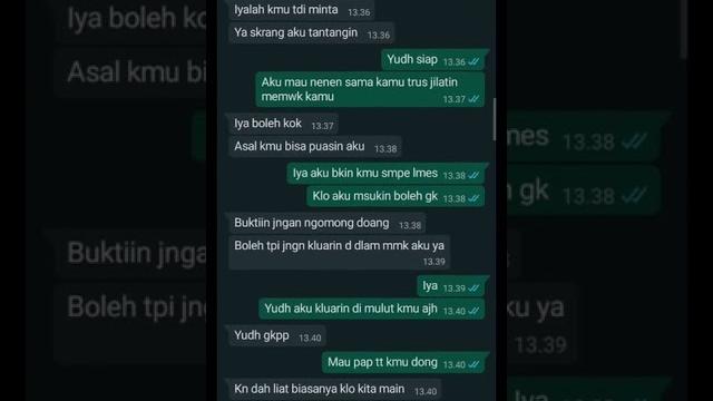 Chat wa me.5.um, minta jatah sama pacar Chat wa me.5.um, minta jatah sama pacar