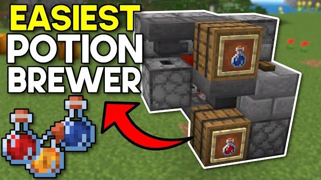 Easiest automatic potion brewer minecraft bedrock 1.20 (mcpe/xbox/ps4/nintendo switch/windows10) Easiest automatic potion brewer minecraft bedrock 1.20 (mcpe/xbox/ps4/nintendo switch/windows10)